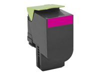 Lexmark toner magenta 80C2XM0 4.000 páginas 802XM CX510de, CX510dhe, CX510dthe