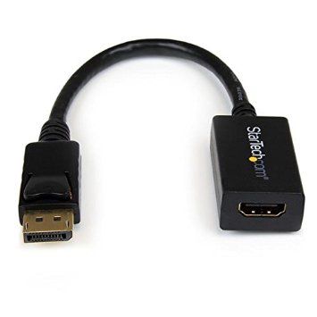 Startech Adaptador Displayport-M/ HDMI-H cable 15cm. DP2HDMI2