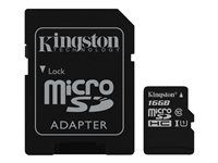 Kingston memoria SD 16 Gb Micro 1 adapt CLASS 4 SDC4/16Gb