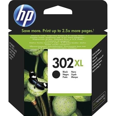 HP cartucho de tinta negro 302XL F6U68AE480 páginas Deskjet 1010, 2130, 3630; Envy 4520, 4522; Officejet 3830, 3834