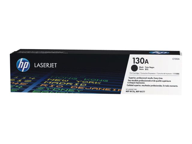 HP toner negro 130A CF350A 1300 páginas LaserJet Pro MFP M176n, MFP M177fw