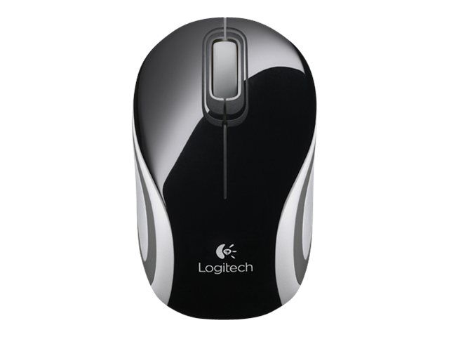 Logitech raton mini M187 negro inalámbrico 2,4 GHz