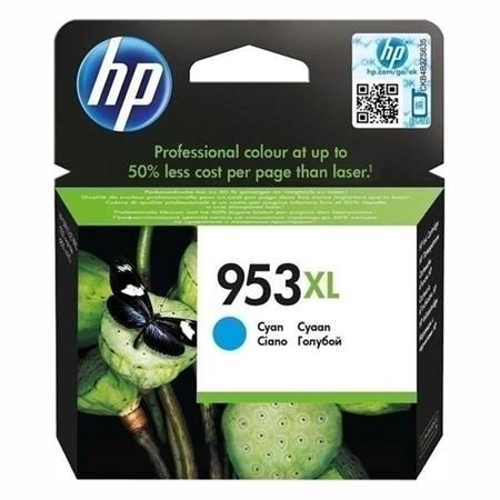 HP cartucho tinta cyan 953XL 1600 paginas para Officejet Pro 7720 -7730 - 7740 - 8218 - 8710 - 8715 - 8720 - 8725 - 8730 - 8740 - 8745