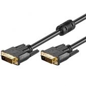 Logilink cable DVI-D 24+1 macho - DVI-D 24+1 macho 3 metros con ferrita