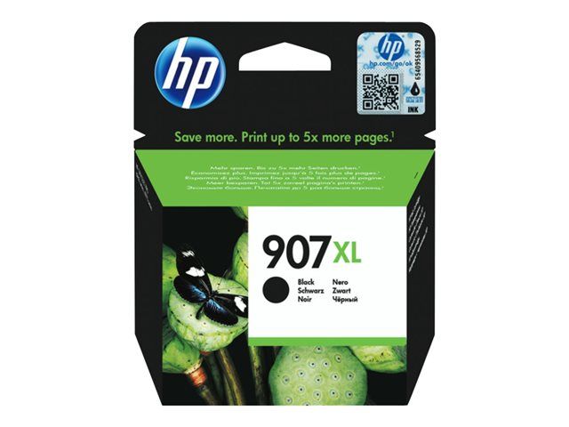 HP cartucho de tinta 907XL negro T6M19AE 1500 páginas para Officejet Pro 6960,6970