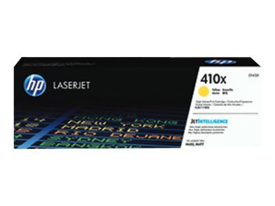 HP toner amarillo 410X CF412X 5000 páginas para Color LaserJet Pro M452dn, M452dw - MFP M377dw - MFP M477fdn - MFP M477fdw - MFP M477fnw