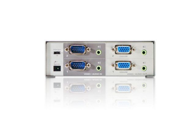 Aten Switch 2-Port video 2 inputs - 2 outputs VS0202-B