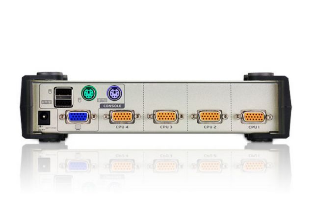 Aten KVM 4 equipos a 1 puesto USB-PS/2 (AT-CS84U-AT)