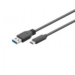 Goobay cable USB A - USB-C  1 metro macho-macho 3.0/3.1 125701