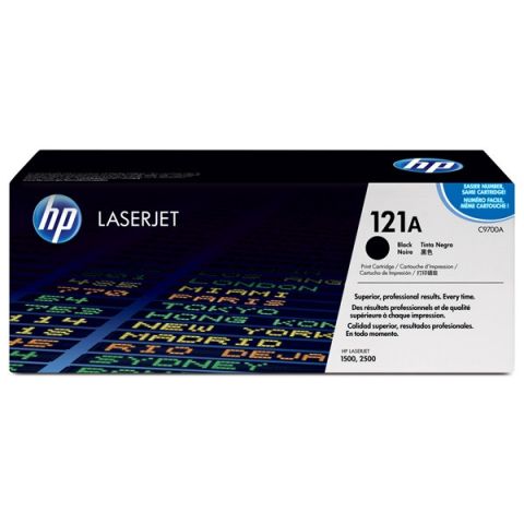 HP toner negro C9700A 5000 páginas LaserJet 1500, 2500, 2550, 2820, 2830, 2840,