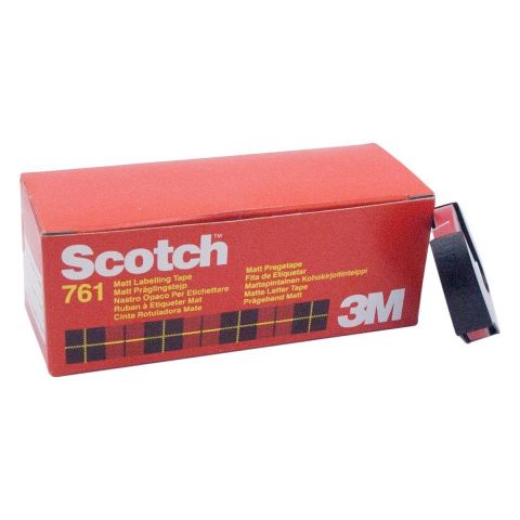 Scotch cinta rotuladora manual 761 19mm x 7,5m azul