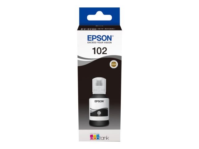 Epson cartucho tinta negro 102 C13T03R140 127 ml  7.500 páginas 2750,2751,2756,3700,3750,4750;Expression ET-2700,2750,3700