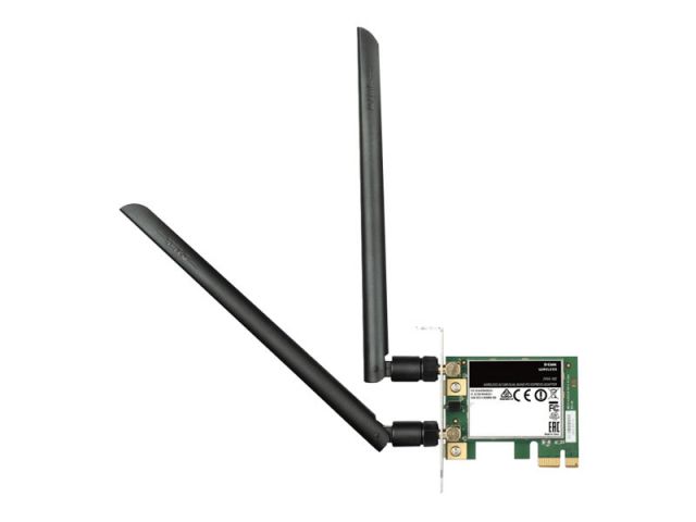 D-Link Wireless AC1200 DWA-582 - Adaptador de red - PCIe perfil bajo - 802.11b, 802.11a, 802.11g, 802.11n, 802.11ac