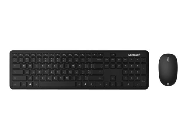 Microsoft  teclado Bluetooth Desktop - QHG-00024 - Juego de teclado y ratón - inalámbrico - Bluetooth 4.0 - español - negro mate