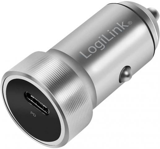 LogiLink Cargador 20W PA0260 para coche - 1 puerto USB-C PD