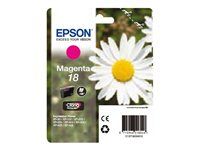 Epson cartucho de tinta magenta 18 T18034010 180 páginas XP-212, 215, 225, 312, 315, 322, 325, 412, 415, 422, 425