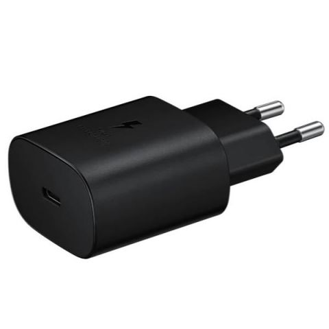 Samsung Cargador 25W USB-C - 3A - negro - EP-T2510NBEGEU - cable no incluido