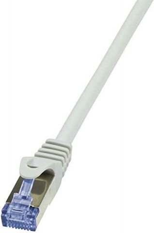 Logilink cable red RJ45 2m. Cat.6A gris UTP cobre CQ3052S