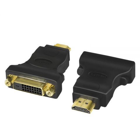 LogiLink Adaptador HDMI-A Macho - DVI-I (24+1) Hembra Dual Link - AH0002