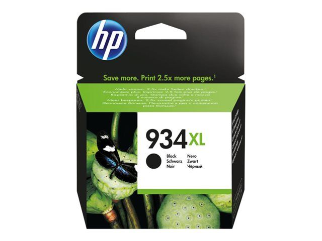 HP cartucho de tinta negro 934XL C2P23AE 1000 páginas