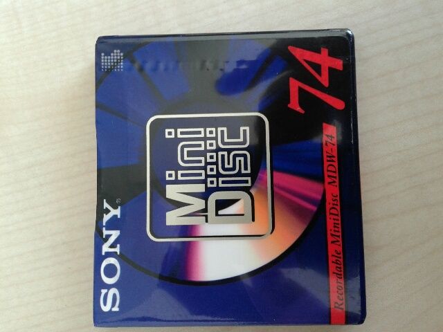 Sony minidisc 74 minutos MDW74