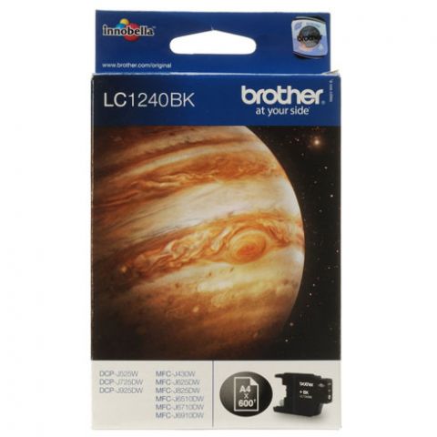 Brother cartucho de tinta negro LC1240BK 600 paginas