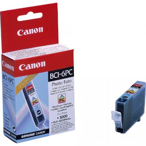 Canon cartucho de tinta cyan BCI6PC 4709A002 photo S800S-S900-S9000-i950