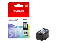 Canon cartucho de tinta tricolor CL513 2971B009 349 páginas PIXMA MP240-MP260-MP480