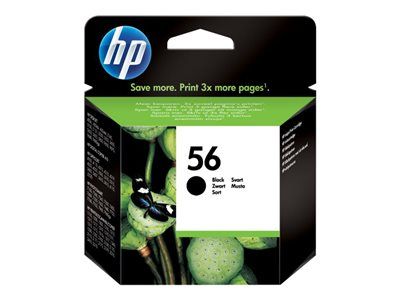 HP cartucho de tinta negro 56 C6656AE DJ 5550 PHO.7150-7350 520páginas