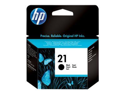 HP cartucho de tinta negro 21 C9351AE DJ3920-3940 COPIA1410 190pág