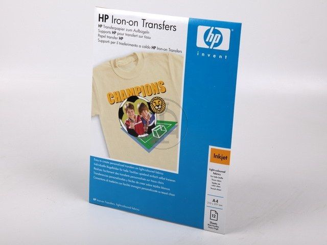 HP papel ink-jet C6050A A4 para trasferencia en camiseta