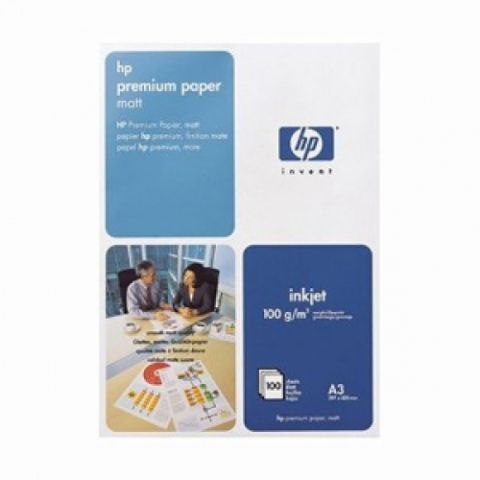 HP papel ink-jet C1856A A3 premium 98gr. 100 hojas