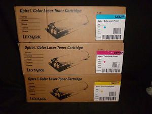 Lexmark toner amarillo 1361213 OPTRA C5045