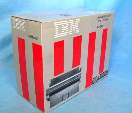 IBM tóner negro 63H2401 - 4317 NP17