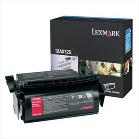 Lexmark tóner negro 12A0725  23.000 páginas