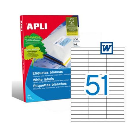 Apli etiquetas 01294 70X16,9 100U