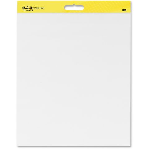 3M Post-it bloc reuniones 566 504 x 584mm para pared liso 20 hojas