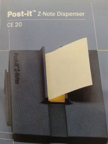 3M Porta notas post-it CE20 para NOTAS 76mm x 76mm zig zag