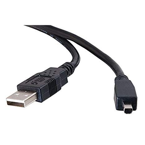 Cable USB A - USB B mini  1 metro macho-macho 4 pins 93590