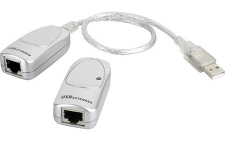 Aten cable USB amplificador hasta 60m por cable RJ45