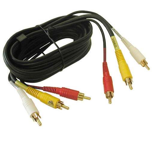 Cable audio-video RCA/3 macho--RCA/3 macho 104300 3m